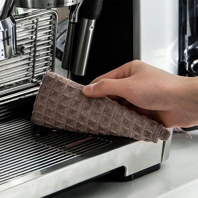 Barista Cleaning Cloth Coffee Towel - Super Absorbent No Lint Cloth