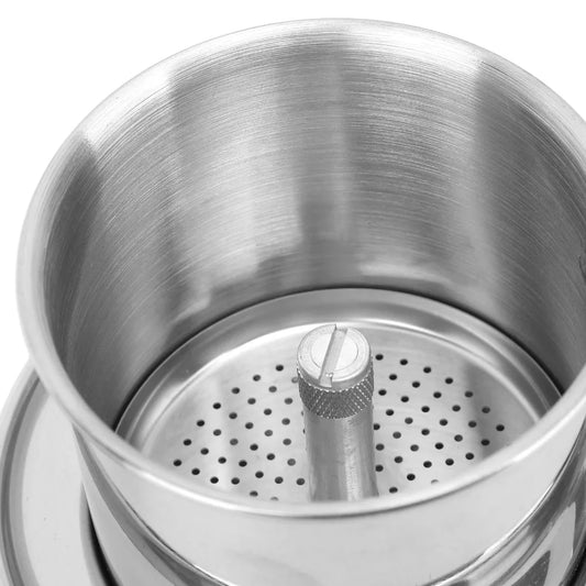 Lightweight Vietnamese Coffee Filter Rustproof Stainless Steel 100ML Capacity