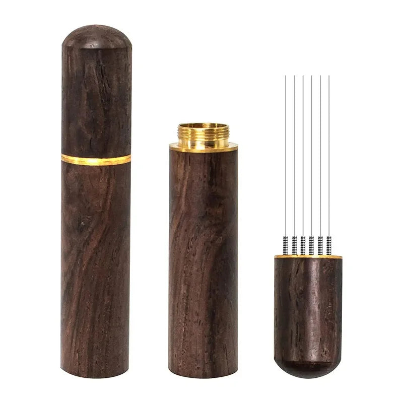Stainless Steel Espresso Tamper - Needle Distributor Leveler