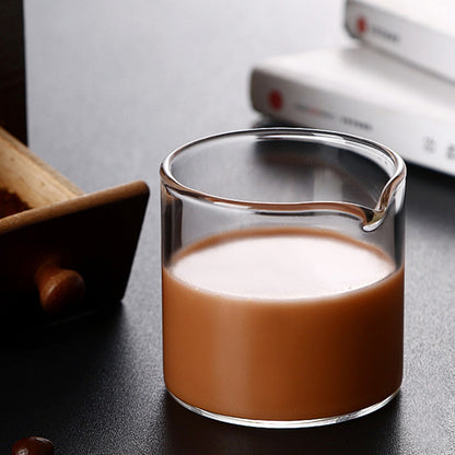 Glass Pitcher 80ml - Perfect for Milk, Coffee, Tea & Honey
