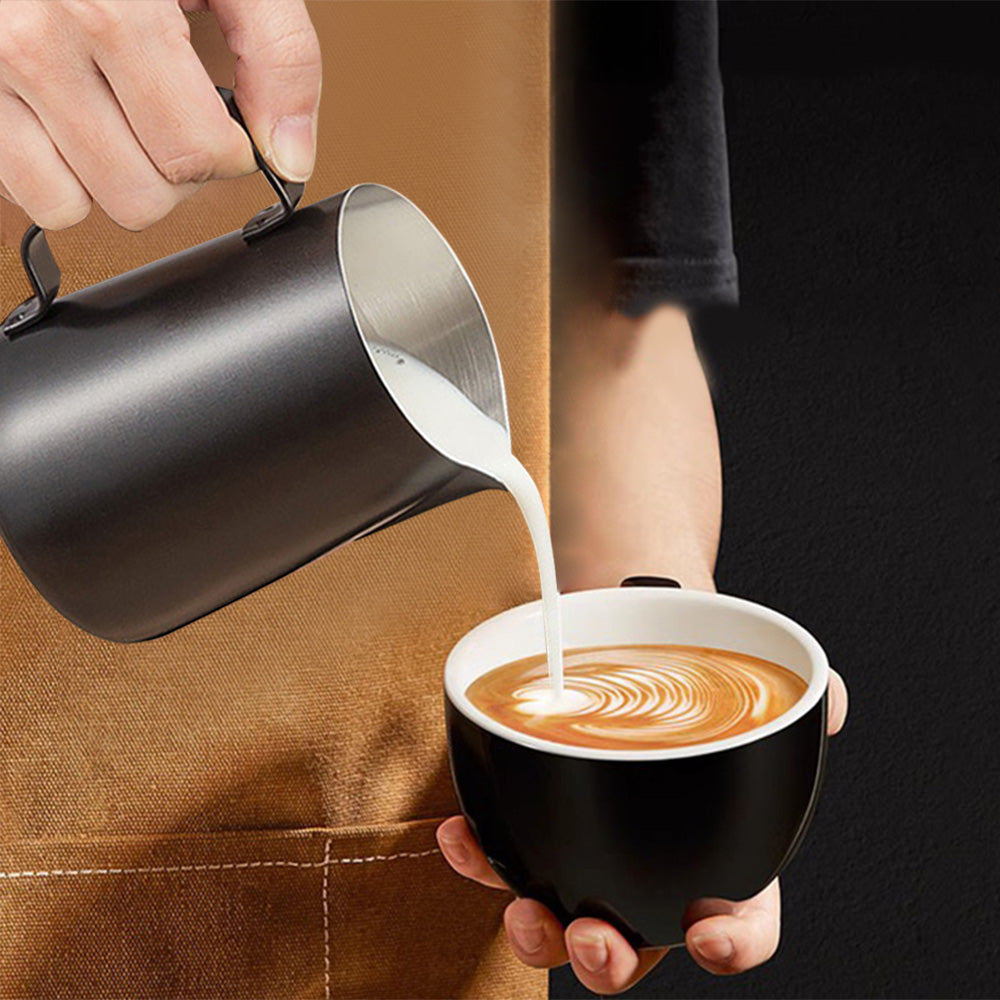Milk Frother Jug - Espresso Steam Stainless Steel