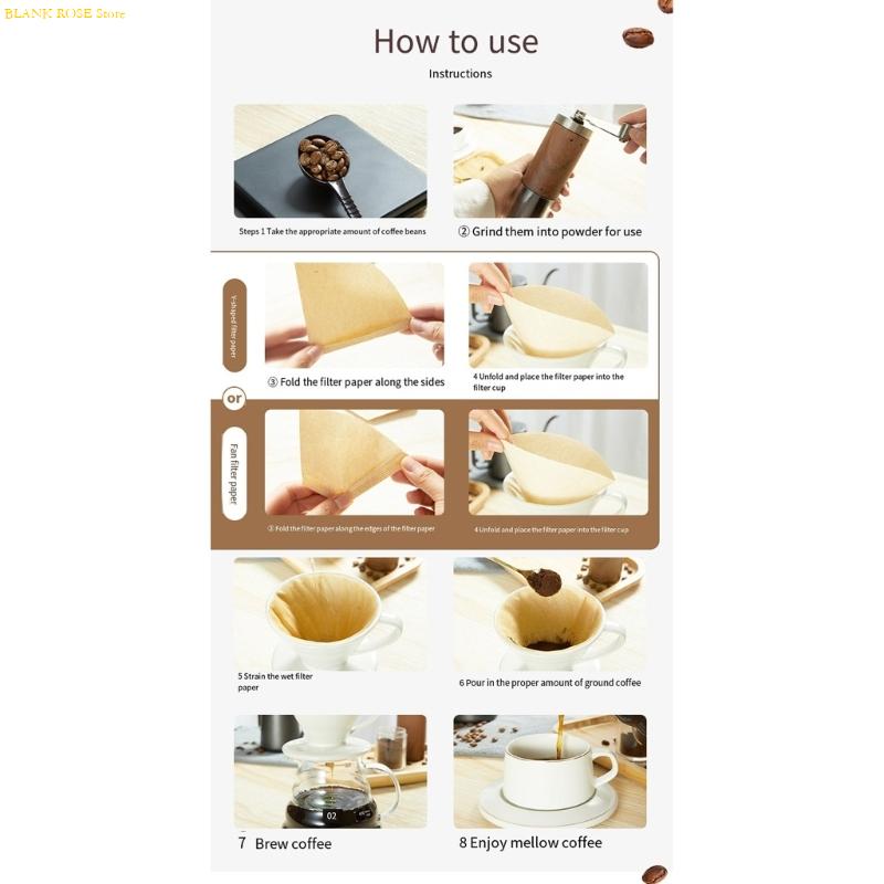 Porcelain Drip Coffee Maker Funnel - Conical Hand Filter Cup