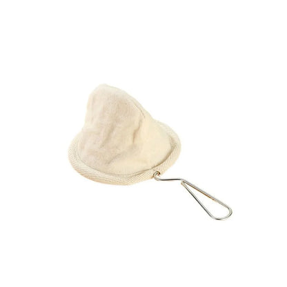 Flannel Cloth Coffee Filter Strainers Stainless Steel Handle Reusable Pour Over Coffee Dripper Fine Mesh Detachable