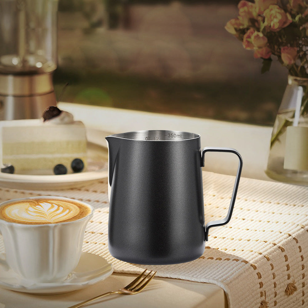 Milk Frother Jug - Espresso Steam Stainless Steel