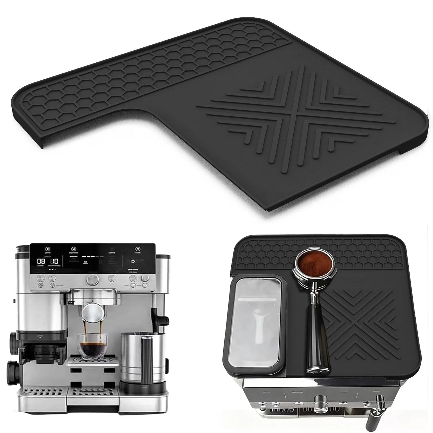 Anti-Slip Silicone Top Cover Mat for Ninja Luxe Cafe Accessories Dustproof Thermal Pad for ES601 ES701 Coffee Maker