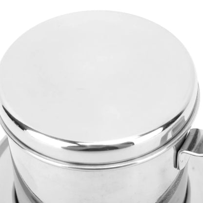 Lightweight Vietnamese Coffee Filter Rustproof Stainless Steel 100ML Capacity Coffee Drip Filter Maker Slow-Drip Brew