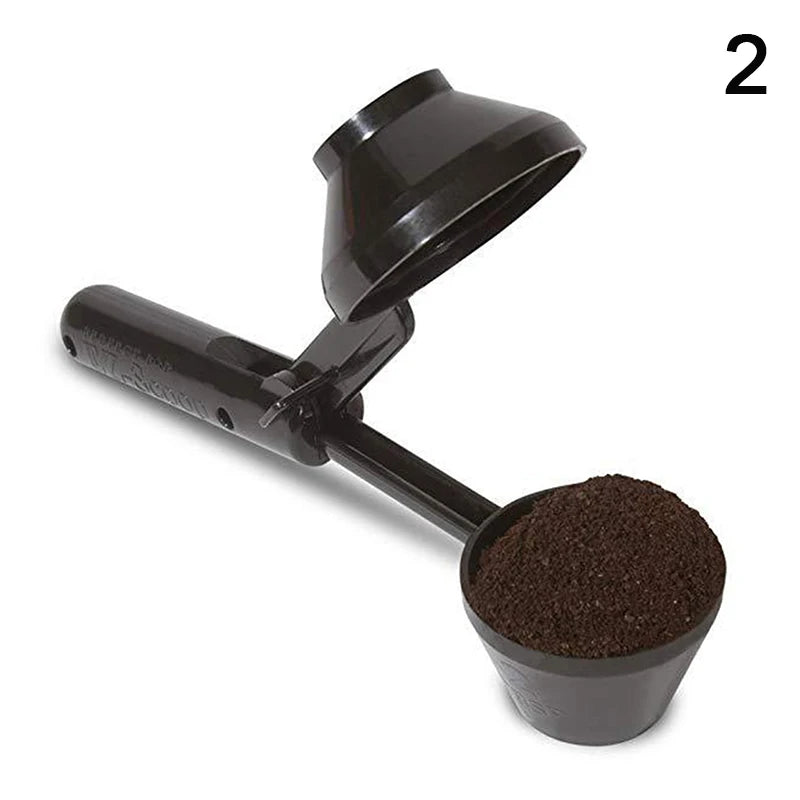 Coffee Scoop Funnel for K-Cup - 2 Tbsp Measuring Spoon
