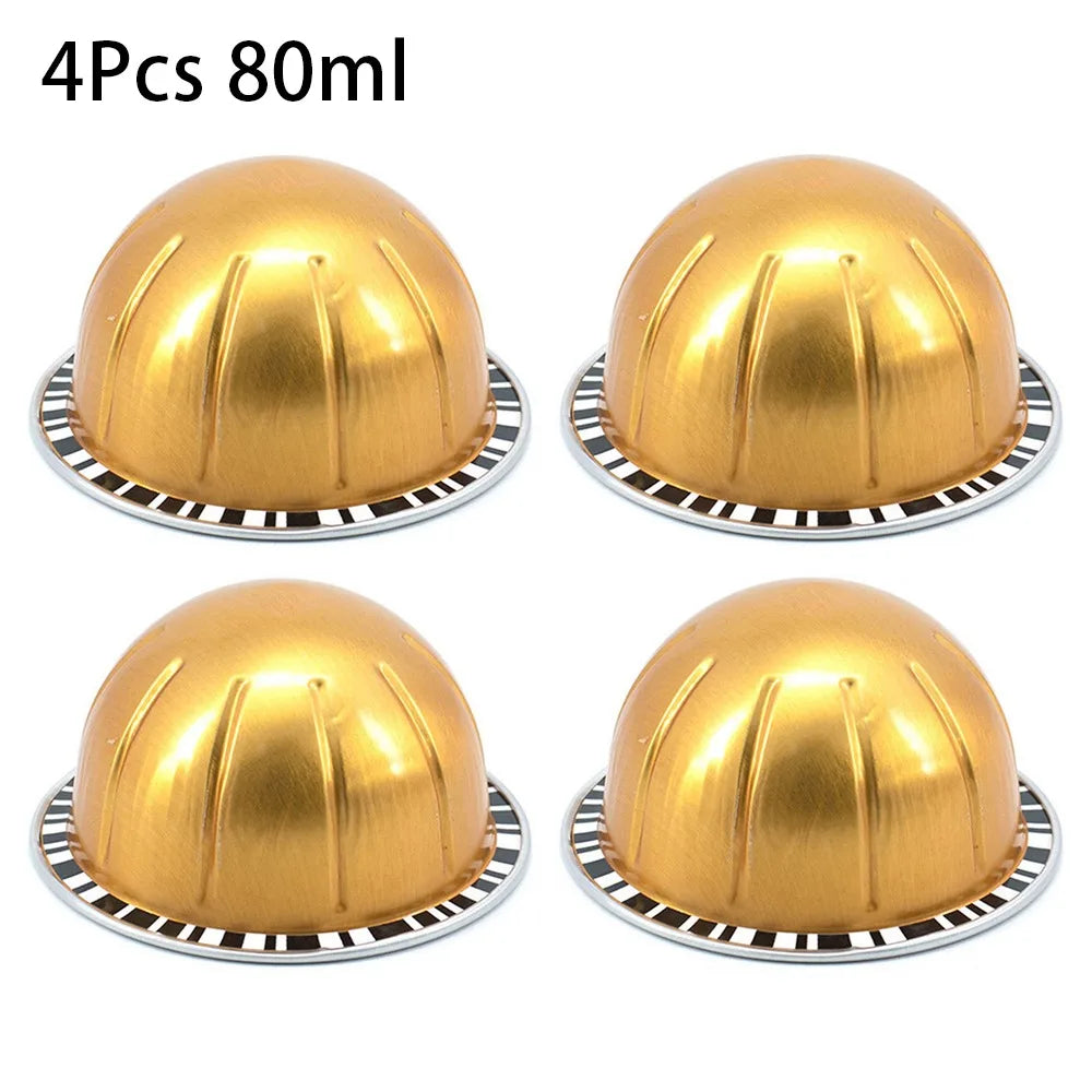 Reusable Coffee Pods for Vertuo Next - 4Pcs Set