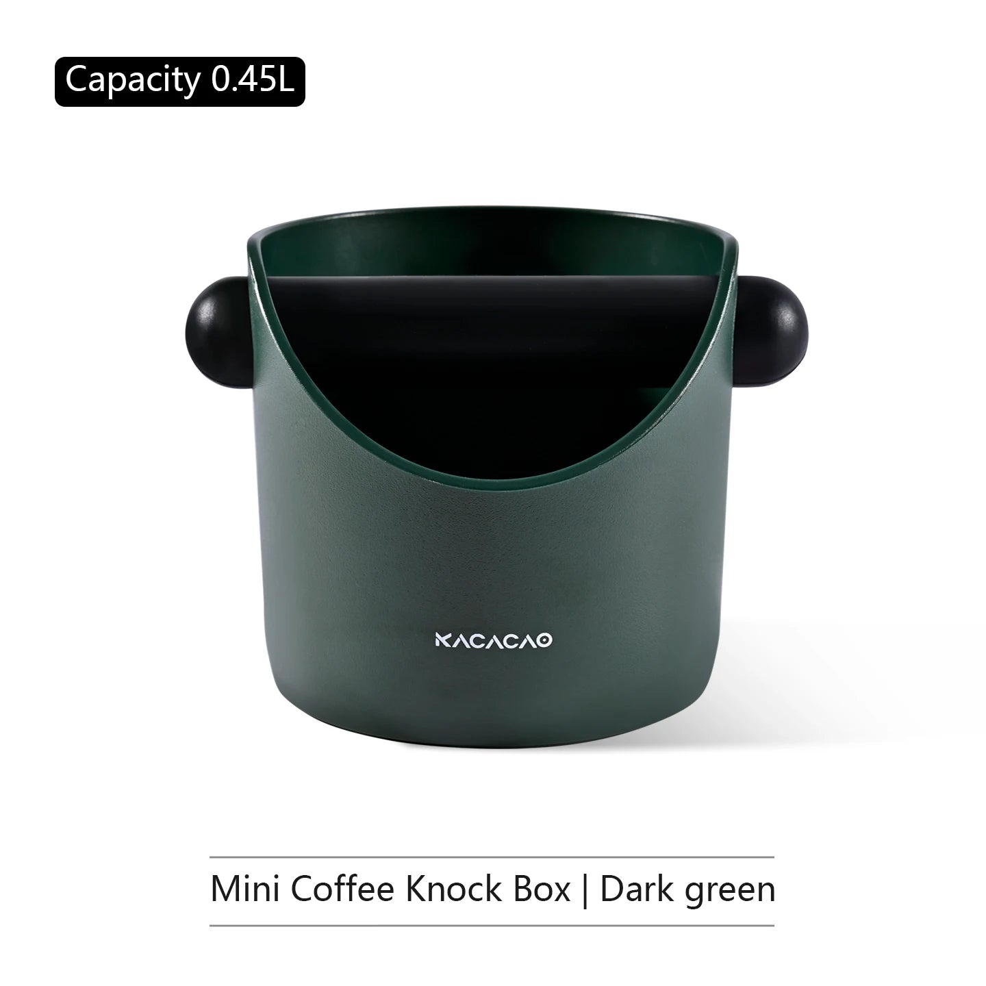 KACACAO Coffee Knock Box Anti Slip Shock-absorbent Dump Coffee Grind Knock Espresso Grind Dump Waste Bin Cafe For Barista