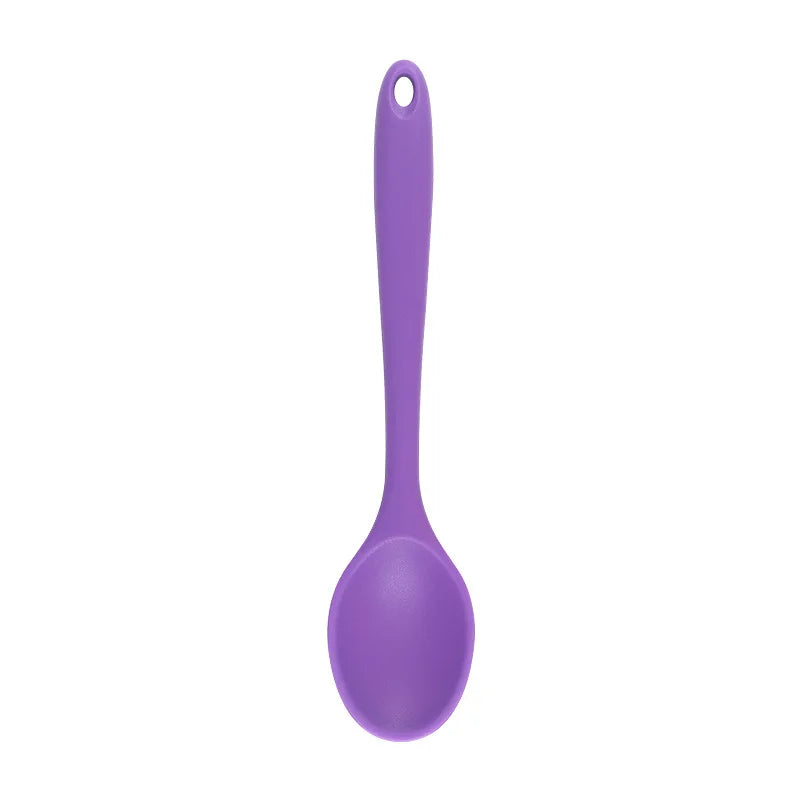 Silicone Spoons - Multicolored Nonstick Kitchen Tools