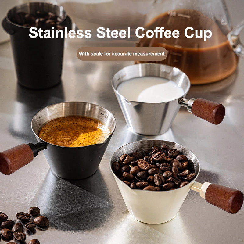 Espresso Measuring Cup with Handle & V-Spout